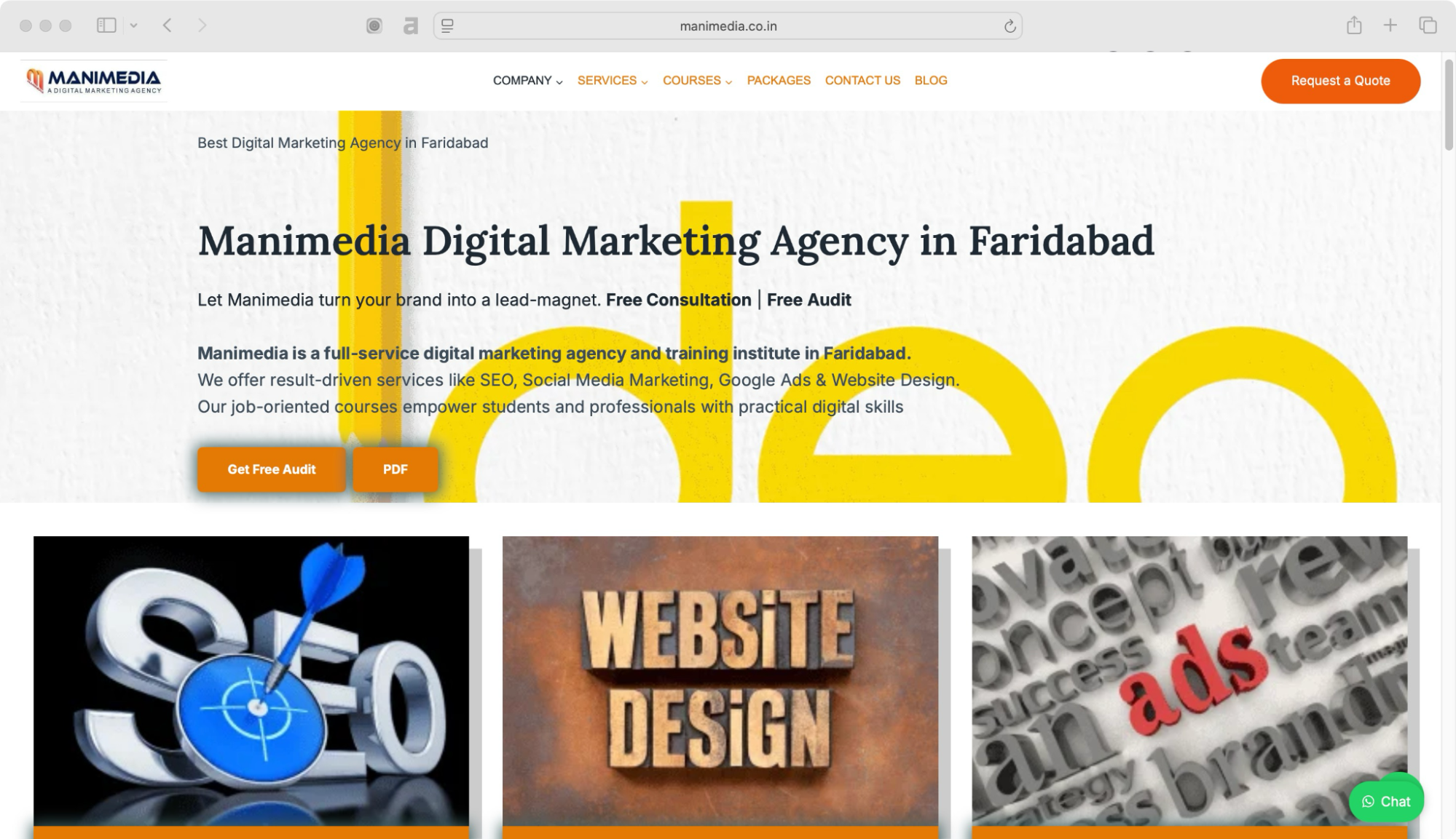 Manimedia is one of the digital marketing companies in Faridabad, offering both agency services and hands-on training programs.