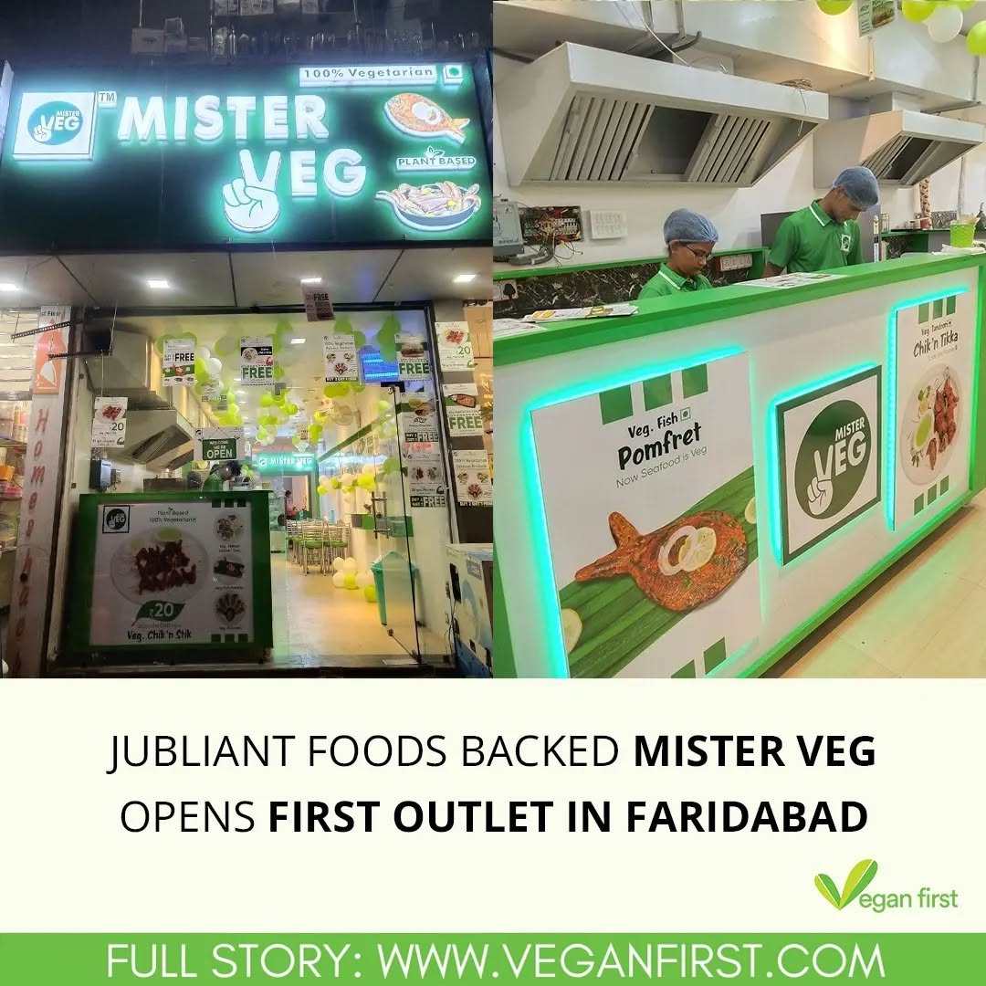 Mister Veg opened its first outlet in Faridabad.