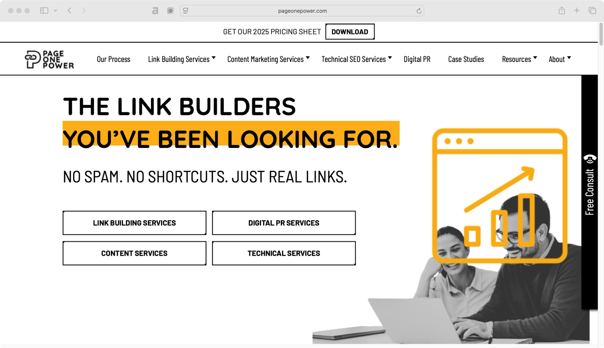 Page One Power is one of the best backlink providers.