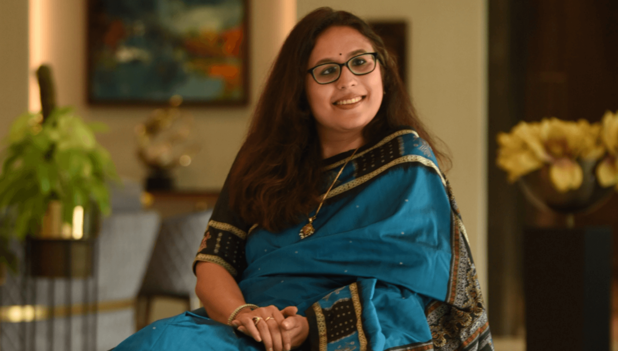 Radhika Gupta, MD and CEO of Edelweiss Asset Management in India.