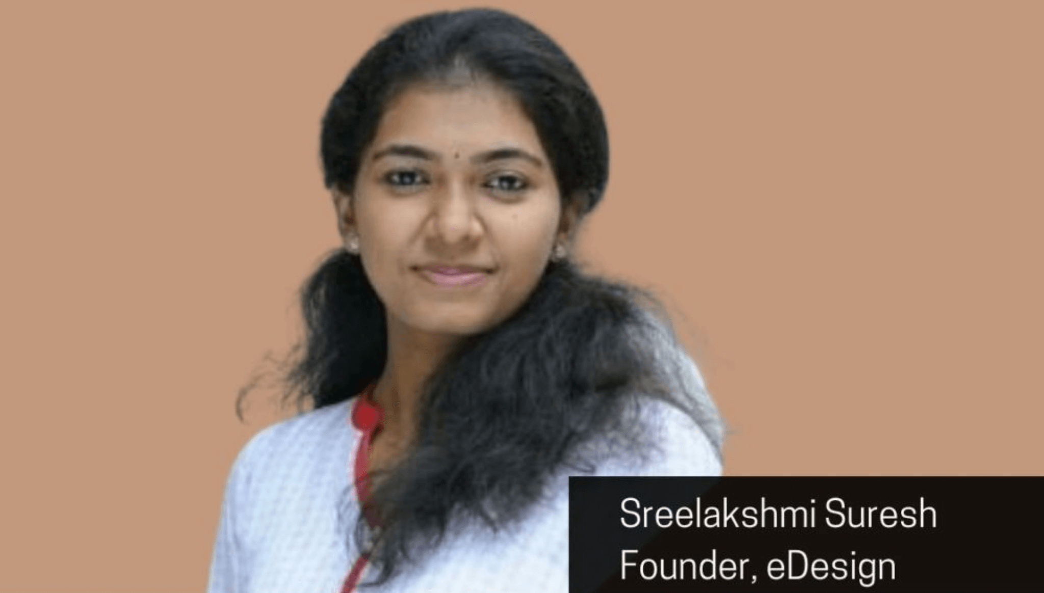 Sreelakshmi Suresh, founder of TinyLogo in India.