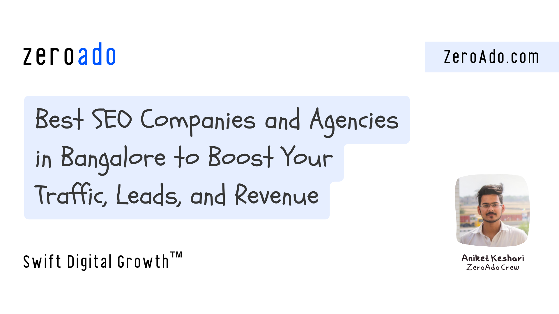 Top SEO companies in Bangalore.