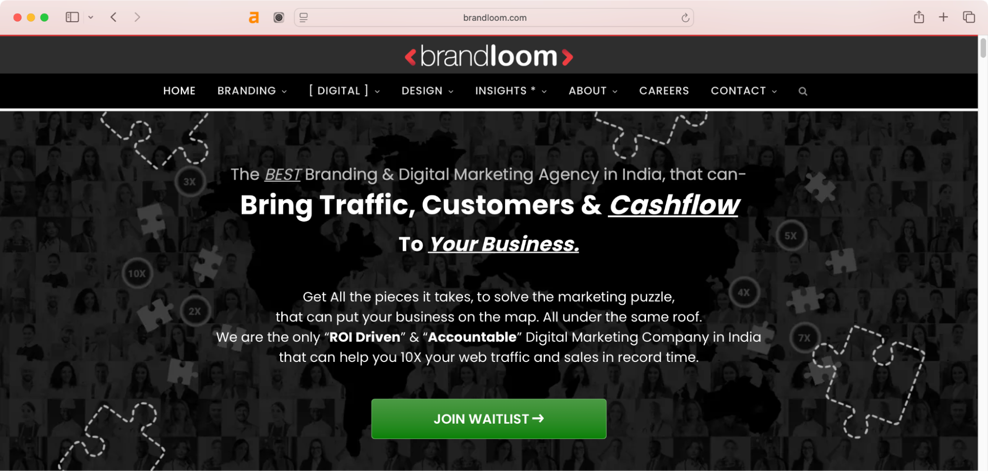 BrandLoom is a B2B marketing agency.