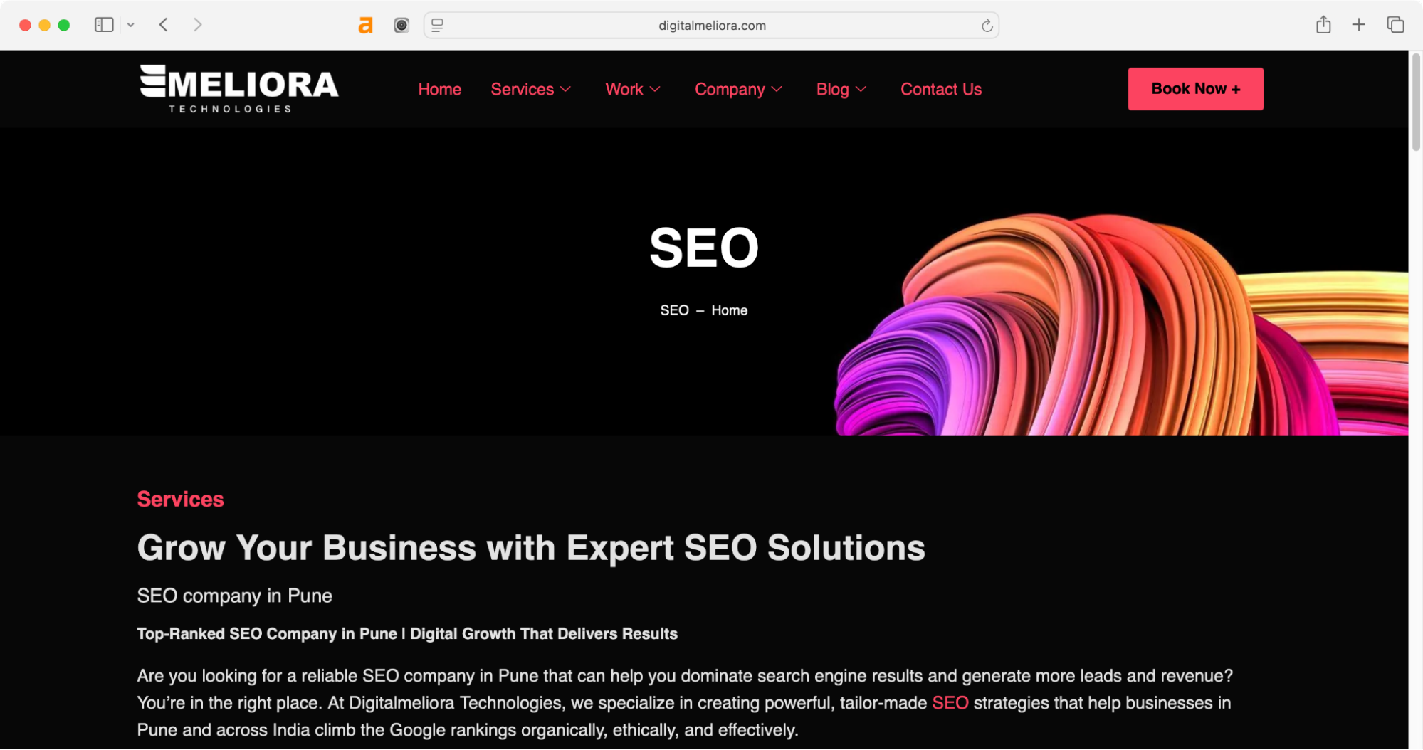 Digital Meliora provides the best SEO services in Pune for startups, SMBs, and enterprises.