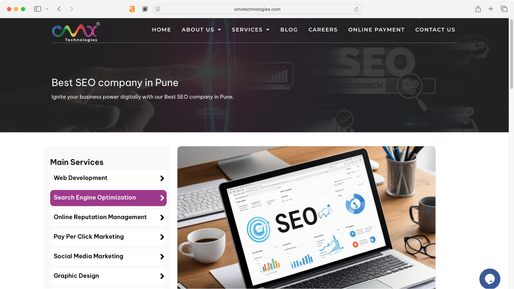 OMX Technologies is a digital marketing and SEO company in Pune.