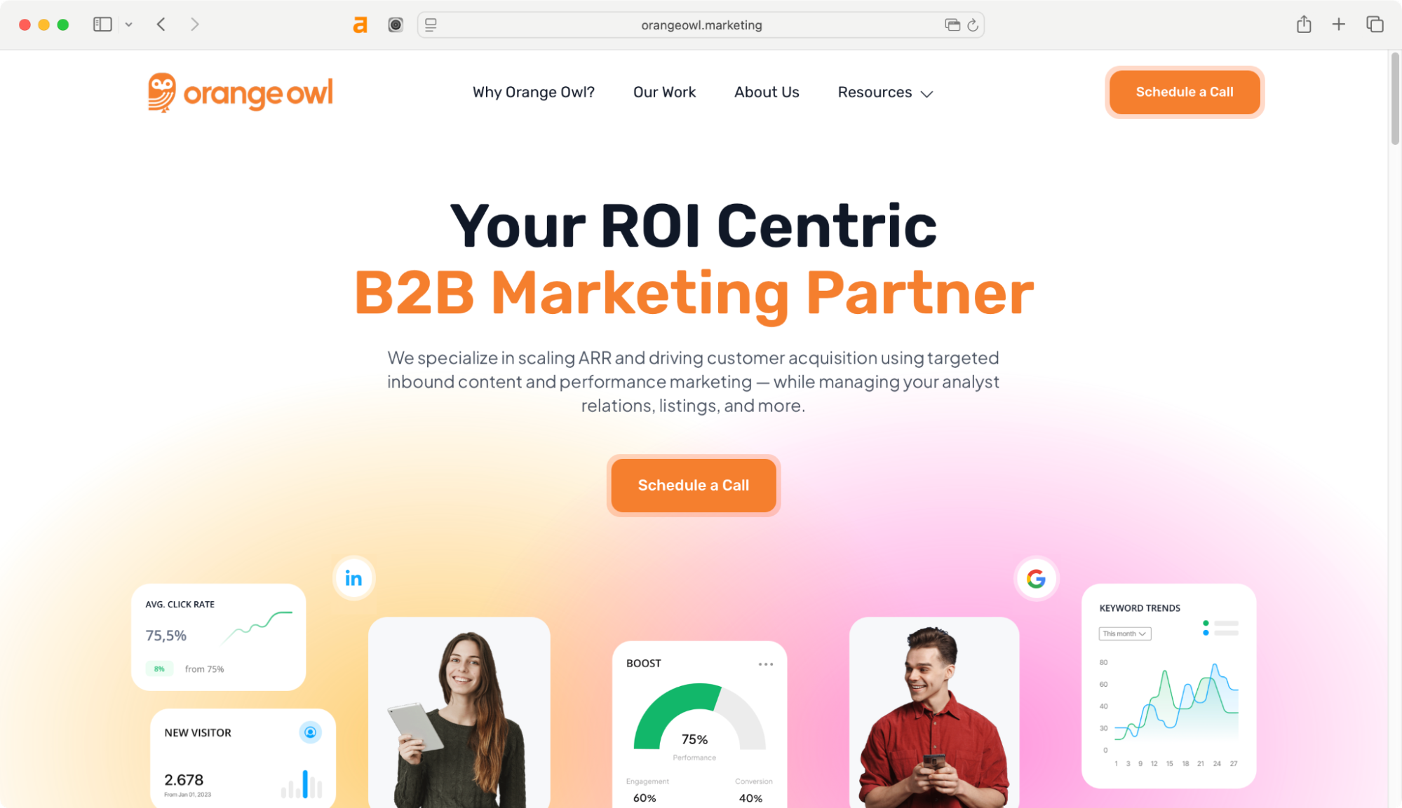 Orange Owl Marketing is one of the best B2B marketing agencies.
