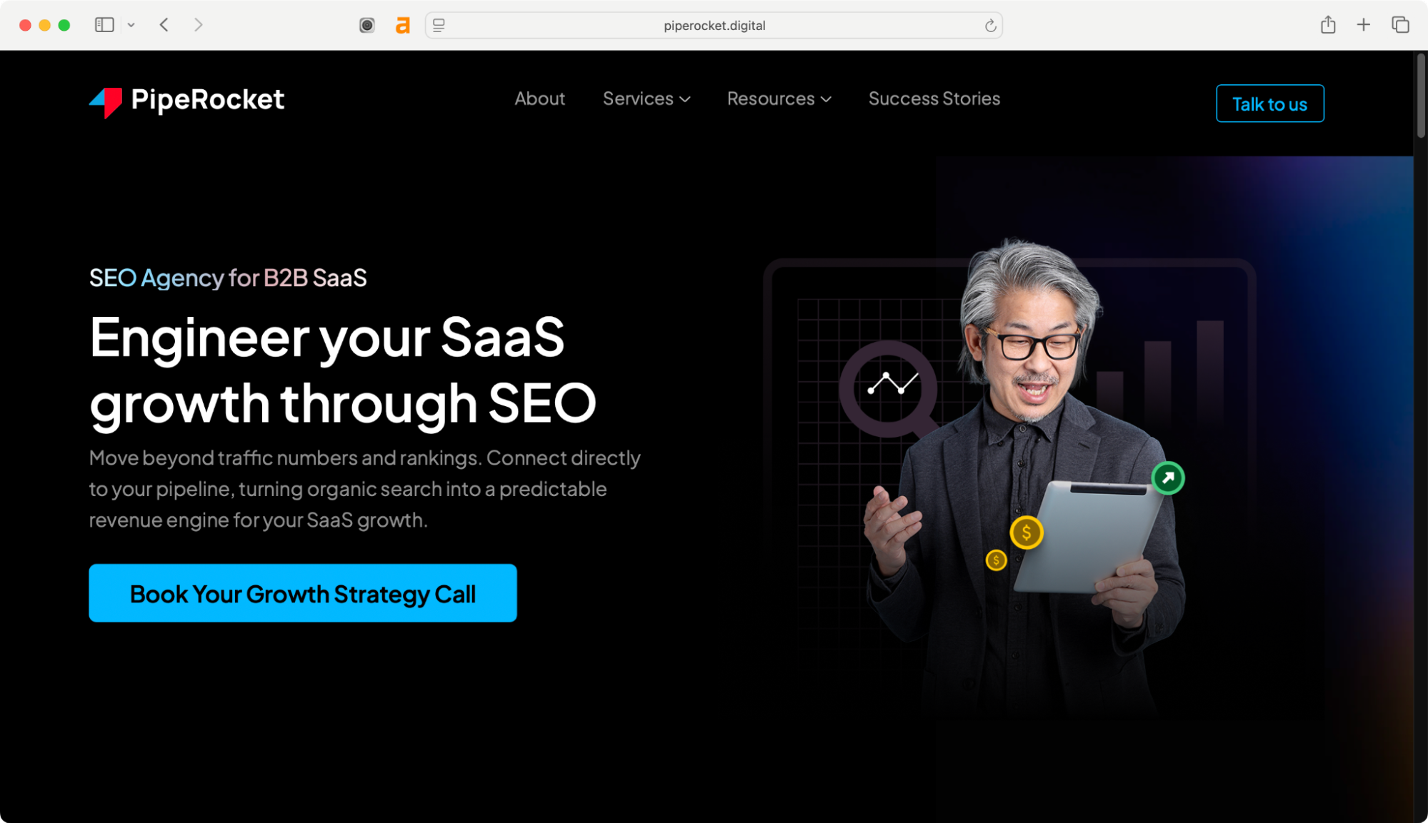 PipeRocket Digital is one of the B2B SaaS SEO agencies for growth.