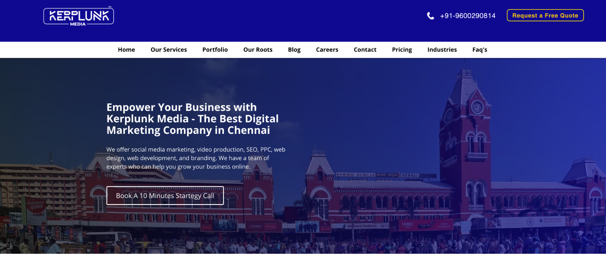 Kerplunk Media is a top digital marketing agency in Chennai specializing in video production and branding.