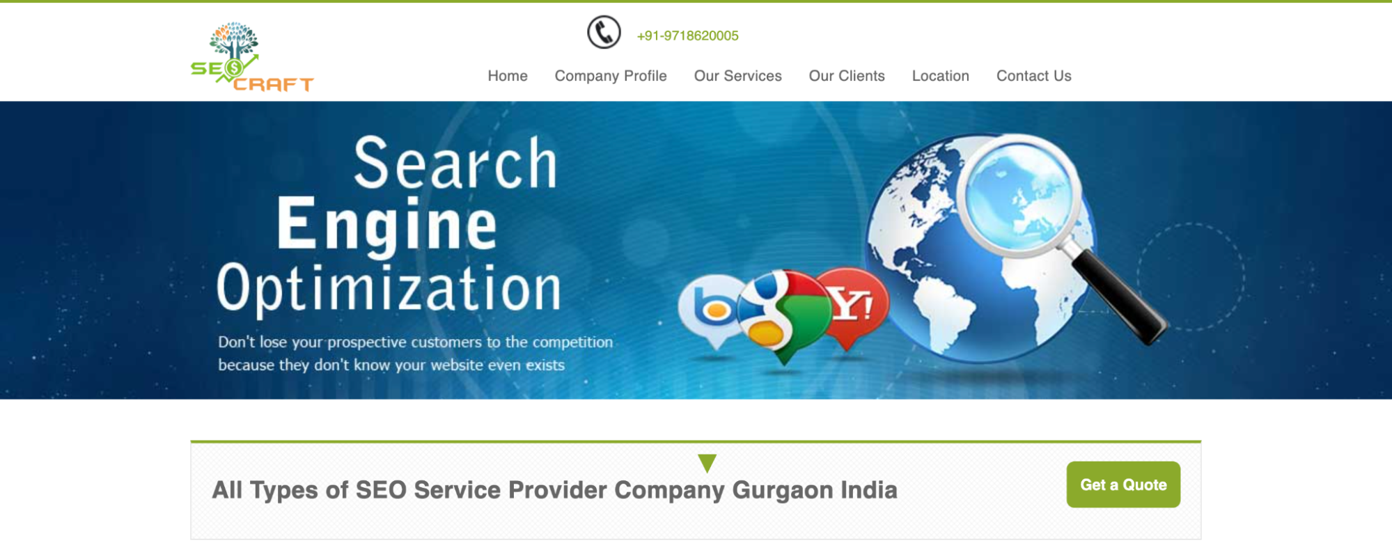 SEO Craft team delivering structured SEO services in Gurgaon.