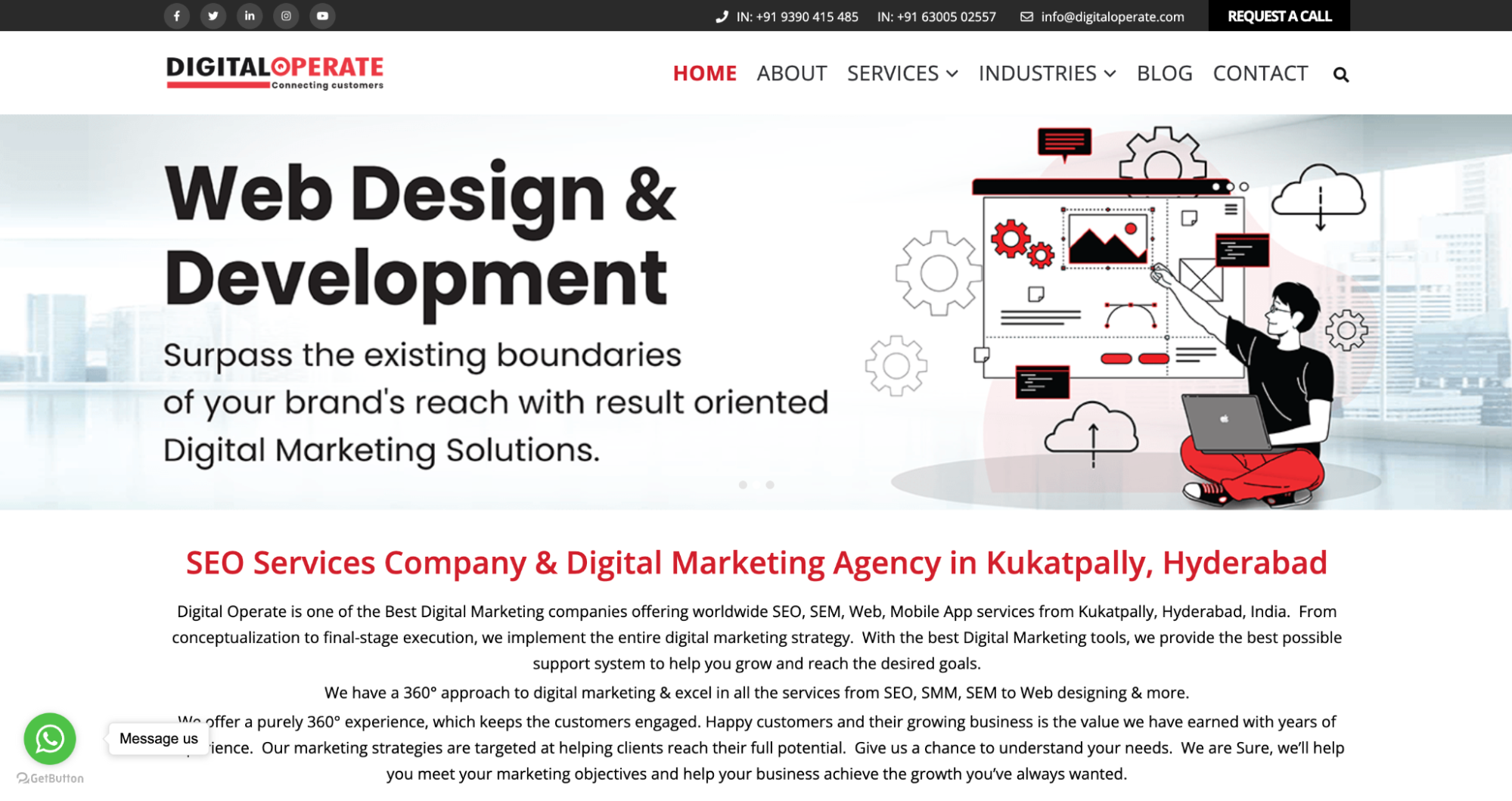 Digital marketing company in Hyderabad offering SEO ads and lead generation services.